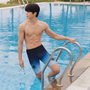 [레노마수영복][본사] 남성 4부 수영복 네이비 RN-MS2F512-NV