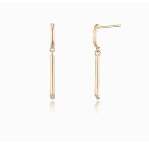 [로이드] 주문제작 스틱 드롭 14k 귀걸이 LPSM1002G