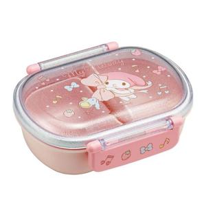 스케이터 도시락 마이멜로디 빅리본 돔형 1단 라운드 도시락통 360ml 소풍 소풍도시락 어린이도시락 키즈도