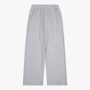 유솔 sh06 특양면 매쉬 와이드 팬츠(MELANGE GREY) ULTM24S53