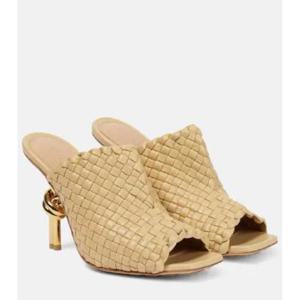 Bottega Veneta Knot 레더 뮬 P00822507