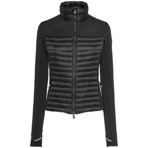 몽클레어 패디드 폴라테트 집업 스웻셔츠 80I-4XY062