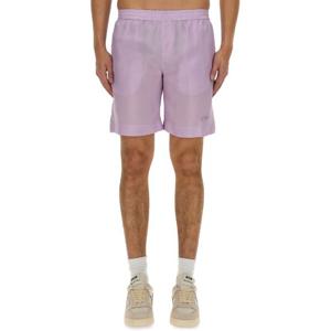 엠에스지엠 라이트 퍼플 엘라스틱 웨이스트밴드 쇼츠 3640MB11X