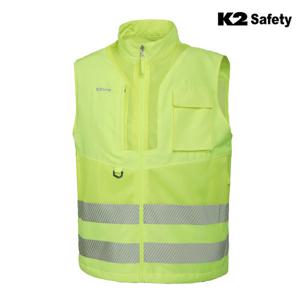 K2세이프티 메쉬반사베스트2(YE) PMS25601