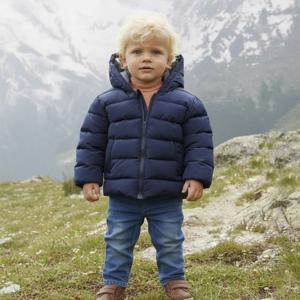 [쁘띠바또]쁘띠바또 베이비 솔리드 후디드 푸퍼 패딩 (NTW41JF16F_DN)