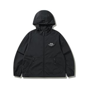 [지프] 남여공용 지퍼 포켓 홑곁 후드 바람막이 자켓 점퍼 JQ3JPU254