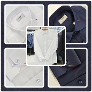 [레노마셔츠]일반핏/활동성 편한/폴리 스판 평직/긴소매 와이셔