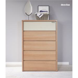 데코라인 두툼 5단 서랍장 방문설치
