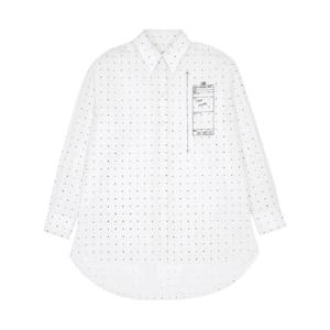 25 FW 메종마르지엘라 폴카 도트 프린트 셔츠 S52DT0014S78157 TP437188052
