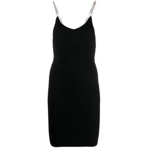 25 FW GCDS 라인스톤 장식 골지 니트 미니 드레스 FW23W670015 TP432474790