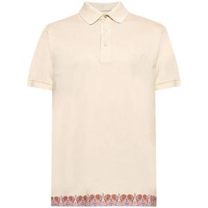 25 FW 에트로 페이즐리 트리밍 폴로 셔츠 MRMD0004AJ281 TP435841138