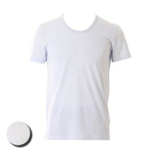 비너스 시한 착용감 면 뱀부 메쉬 체크 남성 반팔 런닝 VMV4093A