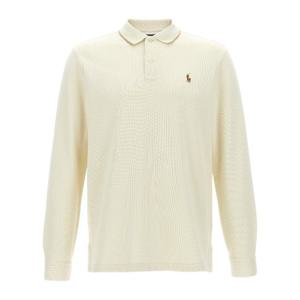 랄프로렌 프론트 로고 자수 플리스 코튼 폴로 셔츠 710970681 0