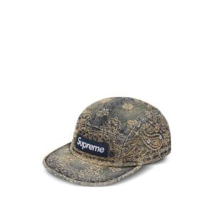 슈프림 반다나 자카드 데님 캡 모자 SU25300