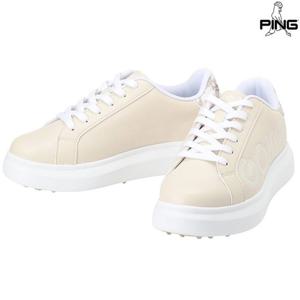 [핑골프][양말증정]여성 로고 골프화 621E1SE053_BG