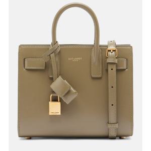 생로랑 Sac De Jour 나노 레더 토트 백 P01070056