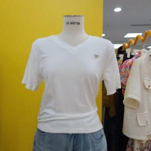 르피타 DP01 브이넥  티셔츠 L252BTS754