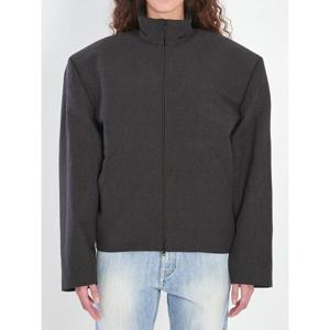 발렌시아가 자켓 839115TST05 1000 BLACK