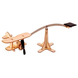 아트박스/퍼즐사랑 태양광 목재 입체퍼즐 - 영공방 모빌 복엽기