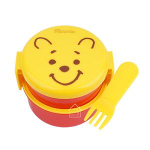 아트박스/키즈키즈 곰돌이푸우 원형2단도시락H416255