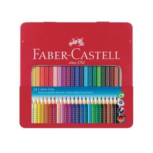 아트박스/파버카스텔 파버카스텔 그립 색연필 24색 틴케이스