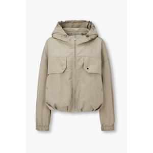 지컷 (7255320101) 스트링 디테일 후디드 점퍼