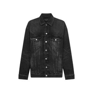 Balenciaga 로고 프린트 오버사이즈 데님 재킷 724647TBP47 1270 TP942805822