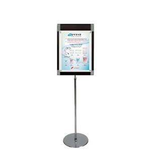 포스터 콤비액자 스탠드 (CPS-1200CP) A4 블랙프레임 볼트액자