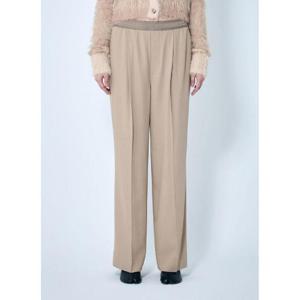 25 FW 아크네 여성 로고 테이프 트윌 팬츠 acn0259010bei