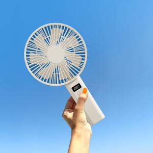 엑스트라 블루스톰 F23 무선 빅 헤드 탁상용 핸디용 접이식 선풍기