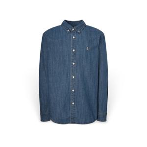 [헤지스] 남성 워싱 데님 긴팔셔츠 HZSH5D336B2