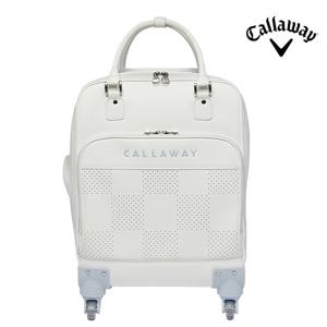 캘러웨이 로즈빌 여성용 바퀴형 골프 보스턴백 화이트