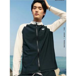 캠프 레귤러핏 집업 래쉬가드 A5BM1PR08BLK-N