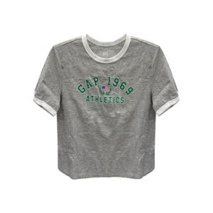 GAP 여성 1969 애슬래틱 그래픽 링거 티셔츠 779802