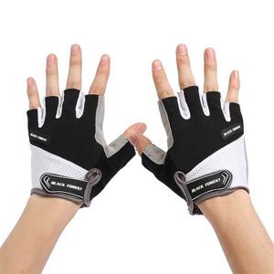 자전거장갑 라이딩 쿠션 자전거 반장갑 XL 블랙 MTB 산악자전거