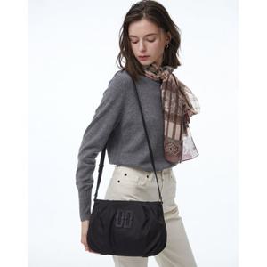 닥스 액세서리 여성 24FW 스테디셀러 블랙 DD로고 가죽 크로스백 WCBA4F644BK