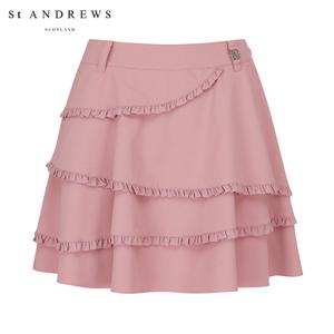 [세인트앤드류스] 여성 프릴 라인 티어드 큐롯 스커트 821E3PC183_PK