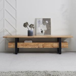 G4151 참죽 원목 서랍 거실장 1500 1color