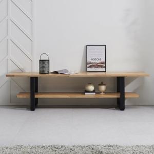 G4153 참죽 원목 선반 거실장 1500 1color