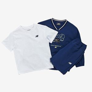 [뉴발란스]뉴발란스 키즈 [3PCS] 일러스트 우븐 셋업 NK9YF1212U