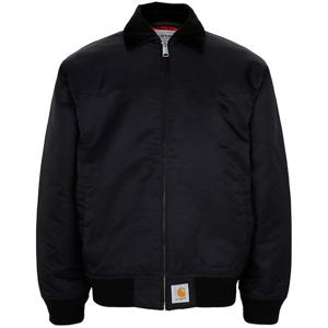 칼하트 25FW 블랙 스칼렛 산타 페 알럼나이 패딩 자켓 I035147 31YXX