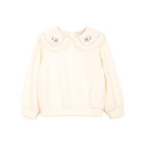 더센트럴 페리미츠 TC01 레이스 블라우스 티셔츠 P2533T181