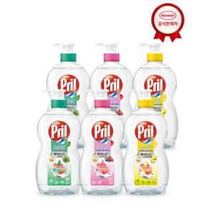 [헨켈]주방세제 프릴 베이킹소다/맑은식초 700ml(용기) x 6개