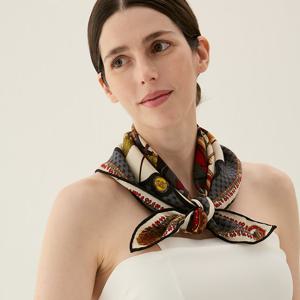 [닥스(스카프)]울 실크 스카프 FKO038O