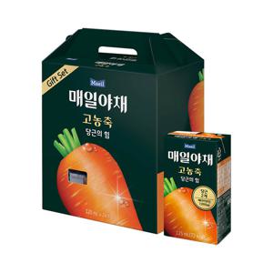 [선물세트] 매일야채 고농축 당근의 힘 125ml 24팩