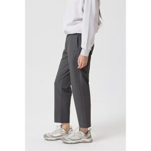 코오롱스포츠  여성 크롭 테이퍼드핏 스트레치 밴딩 팬츠 TVPNA24412KGY