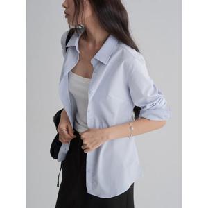 (325964LY2Q) [에잇세컨즈] 링클프리 슬림핏 셔츠  스카이 블루