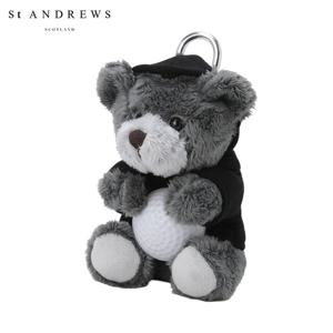 [세인트앤드류스] 공용 후드 테디베어 볼케이스 831E1ACA04_GY