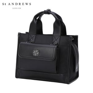 [세인트앤드류스] 여성 별 심볼 패치 투웨이백 & 파우치 SET 821E3BG157_BK