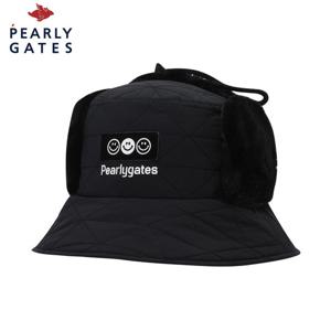 [파리게이츠] 파리게이츠 여성 스마일 패치 퀼팅 이어워머 버킷햇 521E4CP007_BK